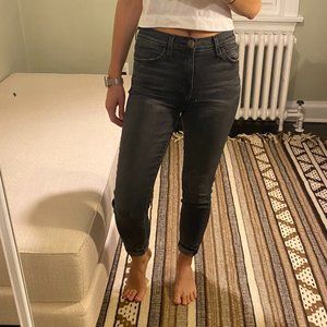 Current Elliot Grey Skinny Jeans